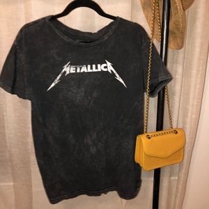 Metallica distressed shirt